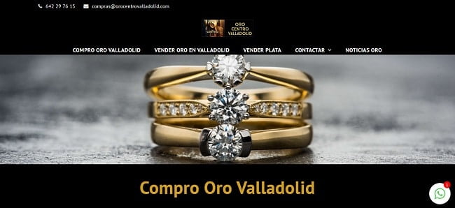 Compra venta oro centro Valladolid